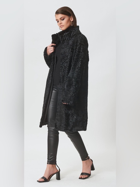 bebe Jackets & Blazers - Bebe Women’s Black Faux Fur Long Coat